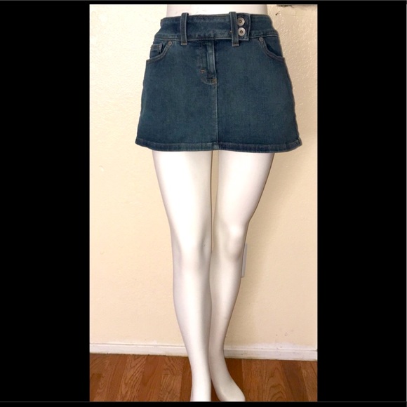 Calvin Klein Women’s Mini Jean Skirt - Picture 3 of 6